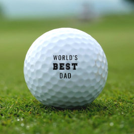 Der beste Vater der Welt Golfball