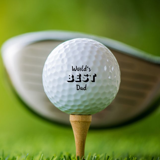 Der beste Vater der Welt Golfball (Von Creator hochgeladen)