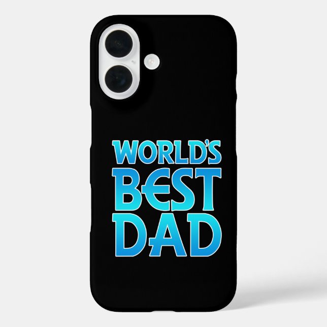 Der beste Vater der Welt iPhone 16 Hülle (Rückseite)