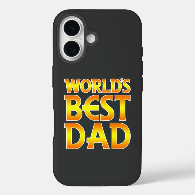 Der beste Vater der Welt iPhone 16 Hülle (Rückseite)