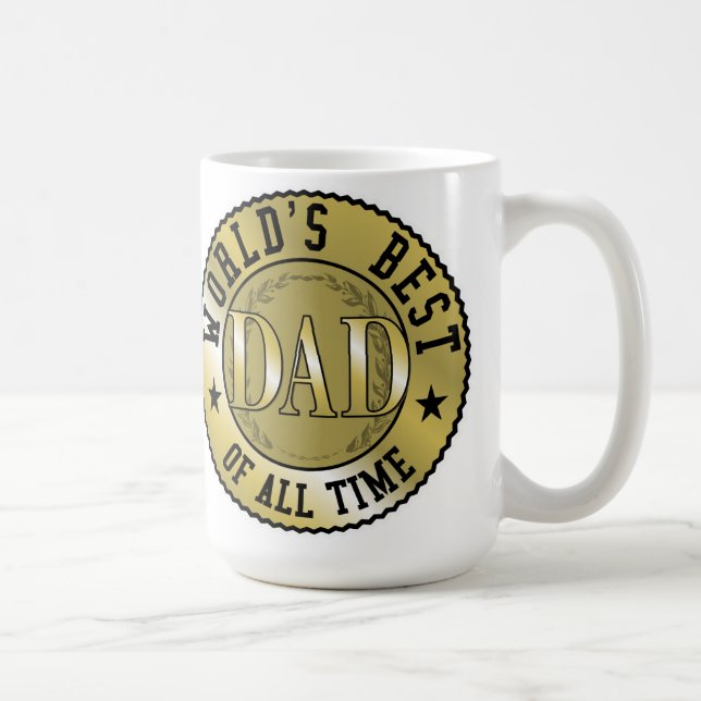 Der beste Vater der Welt Kaffeetasse (Rechts)