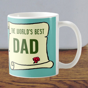 Der beste Vater der Welt. Kaffeetasse