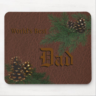 Der beste Vater der Welt - Kiefern-Kegel und Mousepad