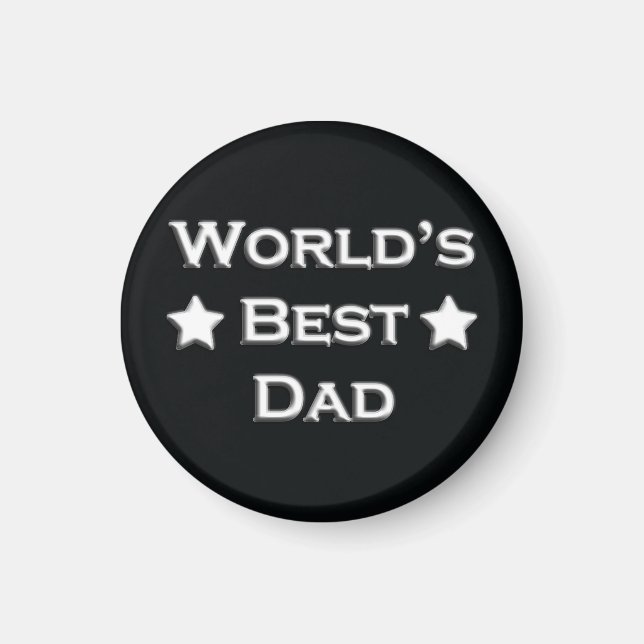 Der beste Vater der Welt Magnet (Vorne)