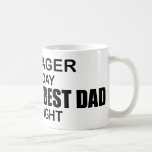 Der beste Vater der Welt - Manager Kaffeetasse