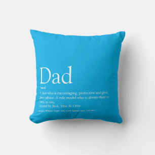 Der beste Vater der Welt Papa Pater definiert Sky  Kissen