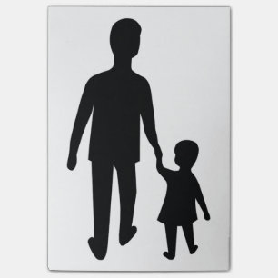 DER BESTE VATER DER WELT POST-IT KLEBEZETTEL