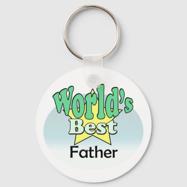 Der beste Vater der Welt Schlüsselanhänger (Vorderseite)