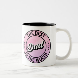 Der beste Vater des herwärmenden Vaters der Welt Zweifarbige Tasse
