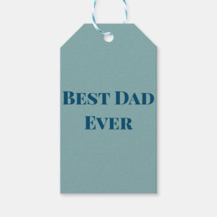 Der beste Vater des Vaters, der blauer glücklich i Geschenkanhänger