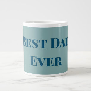 Der beste Vater des Vaters, der blauer glücklich i Jumbo-Tasse