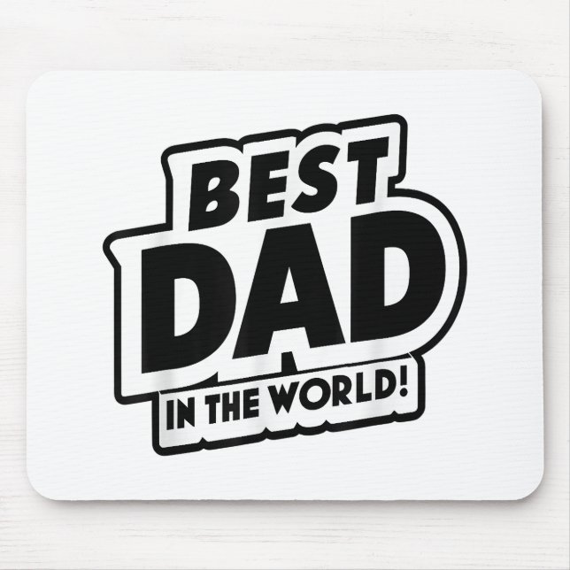 Der beste Vater des Vaters in der Welt Mousepad (Vorne)