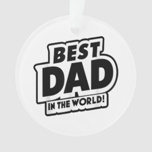 Der beste Vater des Vaters in der Welt Ornament