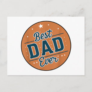 Der beste Vater des Vaters in der Welt Postkarte