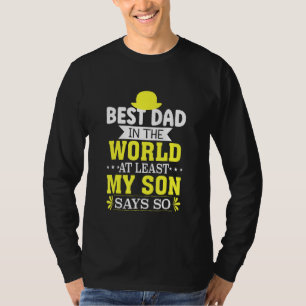 Der beste Vater des Vaters in der Welt, zumindest T-Shirt