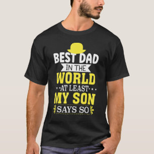 Der beste Vater des Vaters in der Welt, zumindest T-Shirt