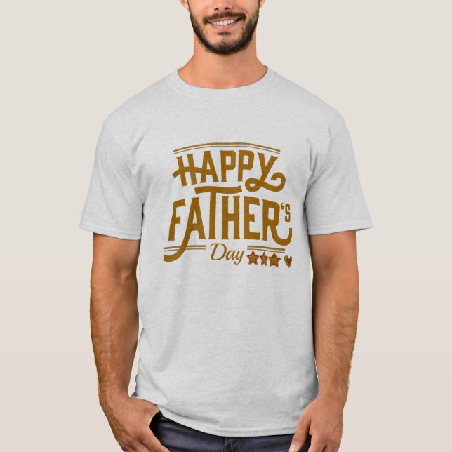 Der beste Vater des Vaters T-Shirt (Vorderseite)