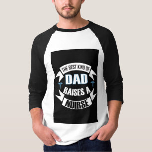 Der beste Vater erzieht eine Krankenschwester Schw T-Shirt