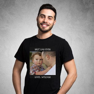 Der beste Vater für Vatertag - Benutzerdefinierter T-Shirt