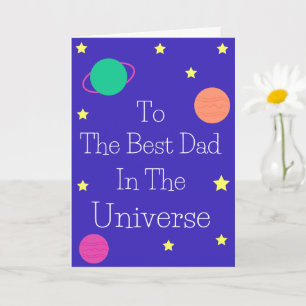 Der beste Vater im Universum Karte