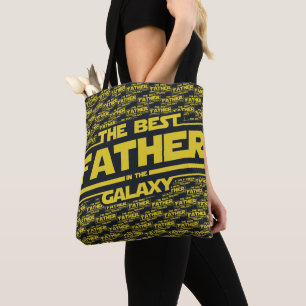 Der beste Vater in der Galaxy Väter Tag Geschenk Tasche