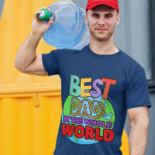 Der beste Vater in der ganzen Welt - Multicolor Ea T-Shirt