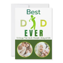 Der beste Vater je Foto Einzigartiger Tag der Grün