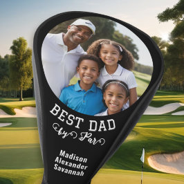 Der beste Vater nach Par Vatertag Kindernamen Golf Headcover