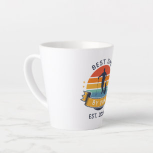 Der beste Vater nach Par Vathers Day Retro Golfspi Milchtasse