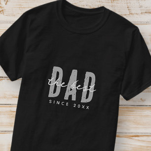 Der beste Vater seit 20XX Moderne, einfach und gün T-Shirt