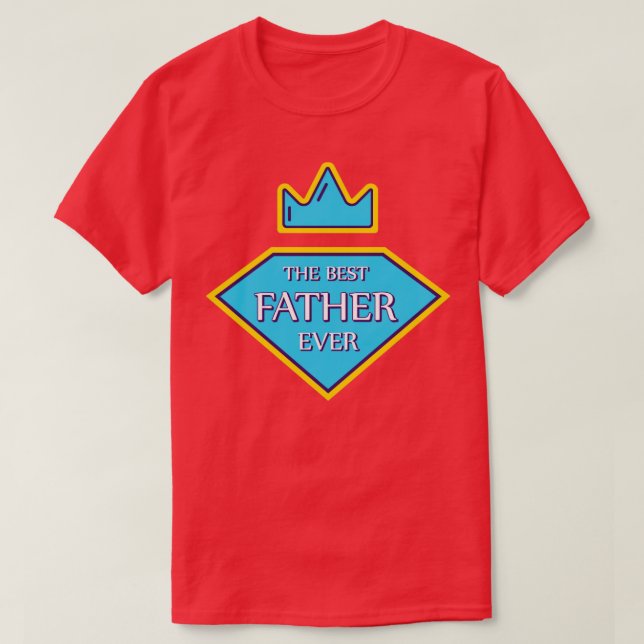 der beste Vater T-Shirt (Design vorne)