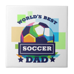 Der beste Vater-Tag der Welt Fliese