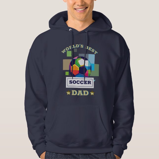 Der beste Vater-Tag der Welt Hoodie (Vorderseite)