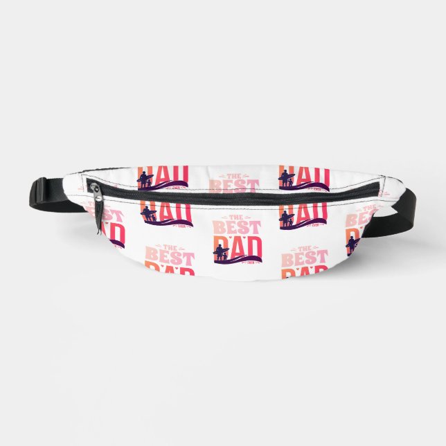 Der beste Vater überhaupt Bauchtasche (Vorderseite)