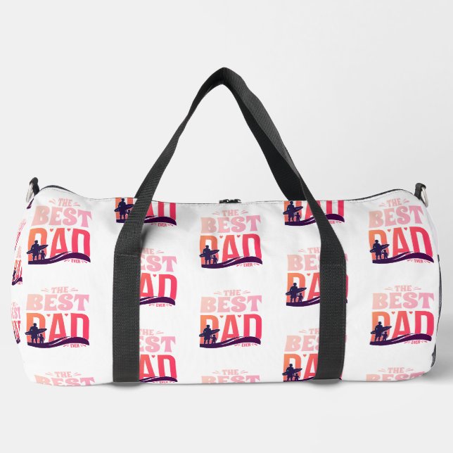 Der beste Vater überhaupt Duffle Bag (Vorderseite)