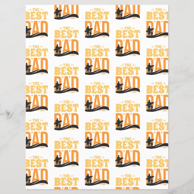 Der beste Vater überhaupt Flyer (Vorne)
