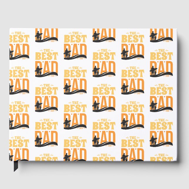 Der beste Vater überhaupt Gästebuch (Vorderseite)