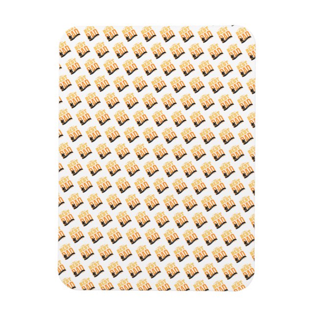 Der beste Vater überhaupt Magnet (Vertikal)