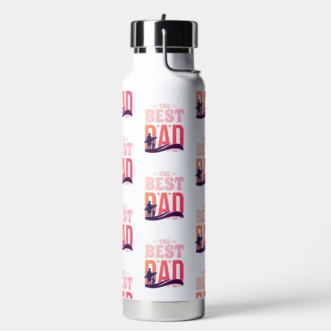 Der beste Vater überhaupt Trinkflasche (Links)