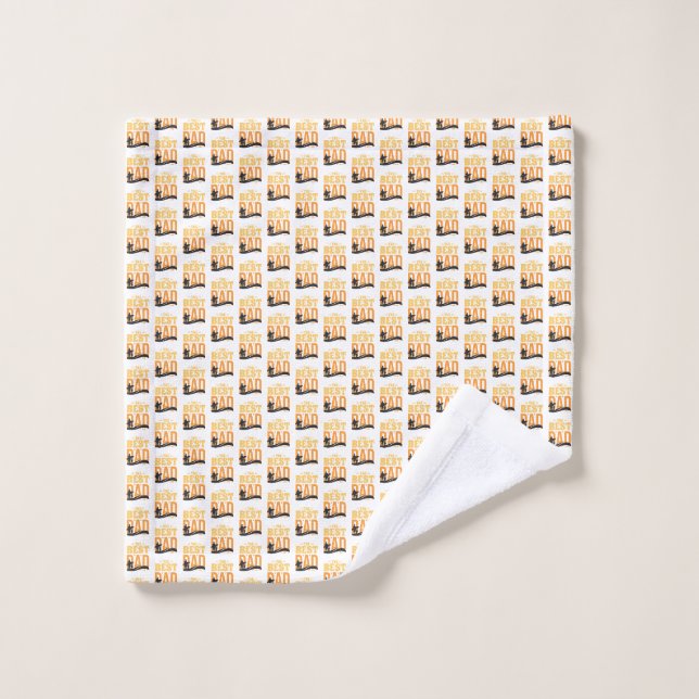 Der beste Vater überhaupt Waschlappen (Waschlappen)