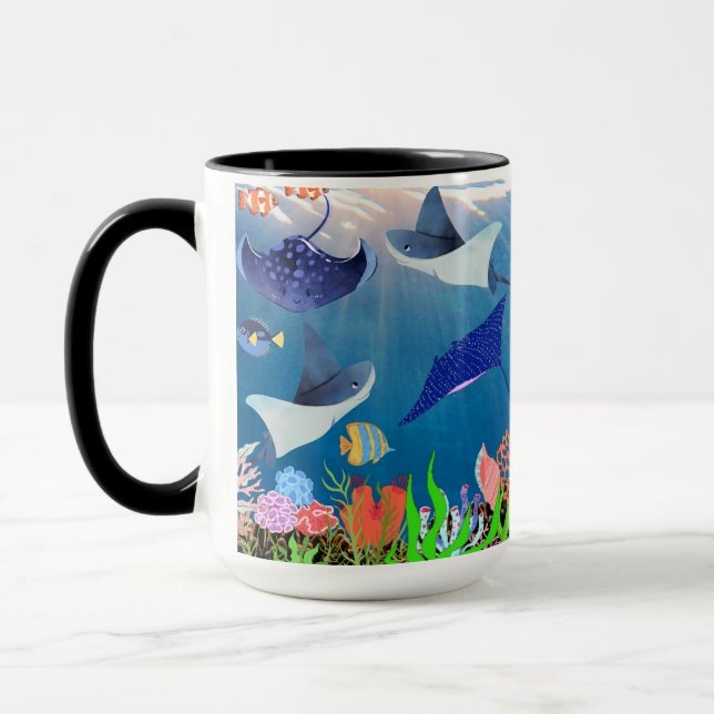 DER BESTE VATER UND VATER DER NEUSEELAND-WELT TASSE (Links)