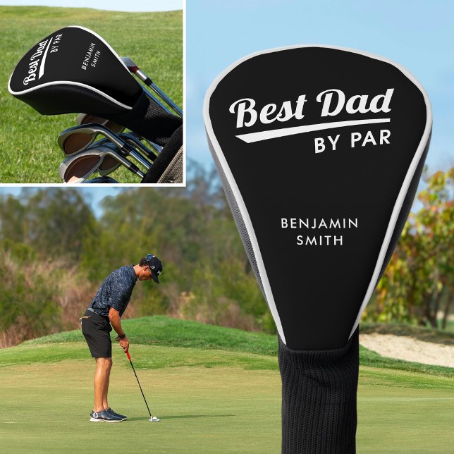 Der beste Vater von Par Vaters Individuelle Name B Golf Headcover (Von Creator hochgeladen)