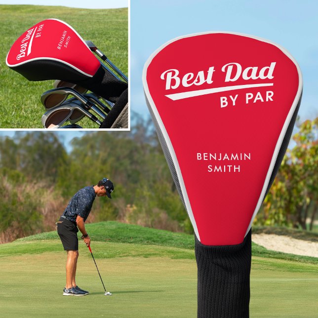 Der beste Vater von Par Vaters Individuelle Name r Golf Headcover (Von Creator hochgeladen)