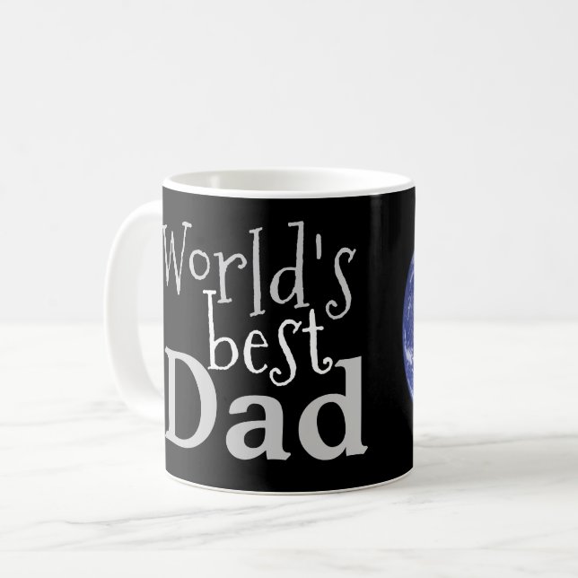 Der beste Vati der Welt Kaffeetasse (Vorderseite Links)