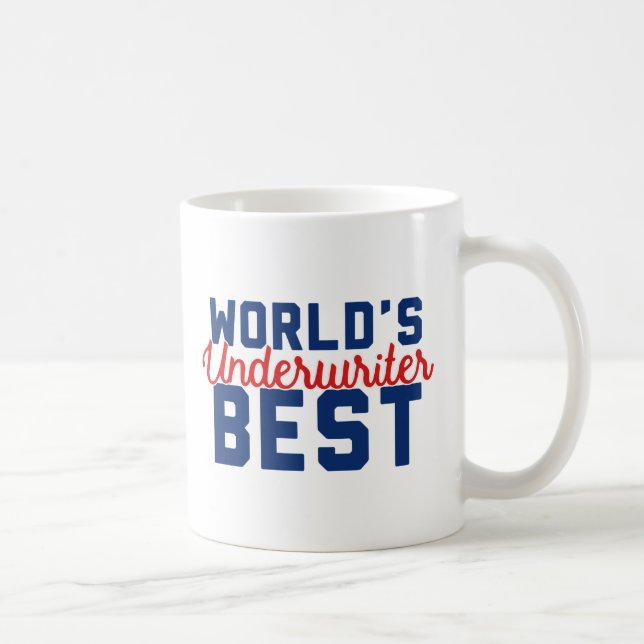 Der beste Versicherer der Welt Kaffeetasse (Rechts)