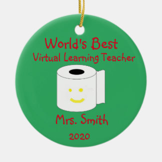 Der beste virtuelle Lehrer der personalisierten We Keramik Ornament