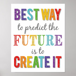 Der beste Weg, um die zukünftige Wachstumsentwickl Poster