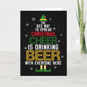 Der beste Weg, um Weihnachtsstimmung zu verbreiten Karte