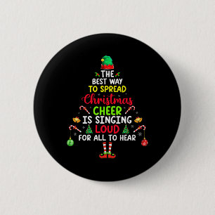 Der beste Weg, Weihnachtsjubeln zu verbreiten, ist Button
