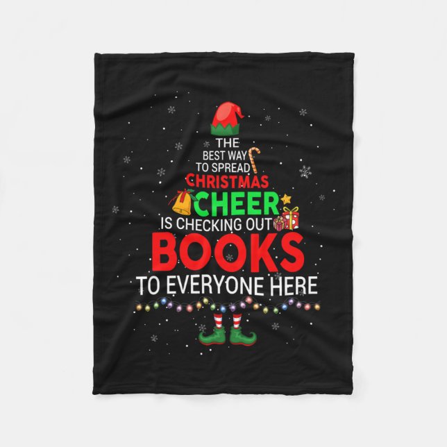 Der beste Weg, Weihnachtskummer zu verbreiten, ist Fleecedecke (Vorderseite)